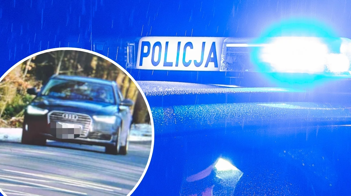 Pirat drogowy zatrzymany w gminie Zelów. Pędził z ogromną prędkością
