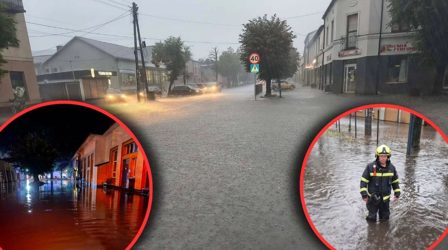 Potop w gminie Zelów. Zalane domy, ulice, szkoła i hala sportowa [FOTO]