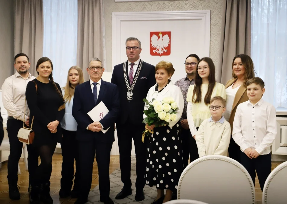 Podwójne święto miłości. Państwo Grzegory z Kutna świętowali Złote Gody w Walentynki (ZDJĘCIA)