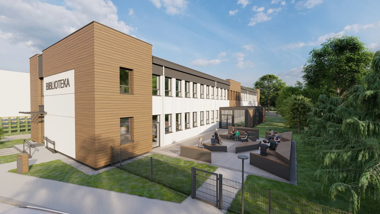 Dawne gimnazjum zmieni się nie do poznania. Są już wizualizacje [ZDJĘCIA]