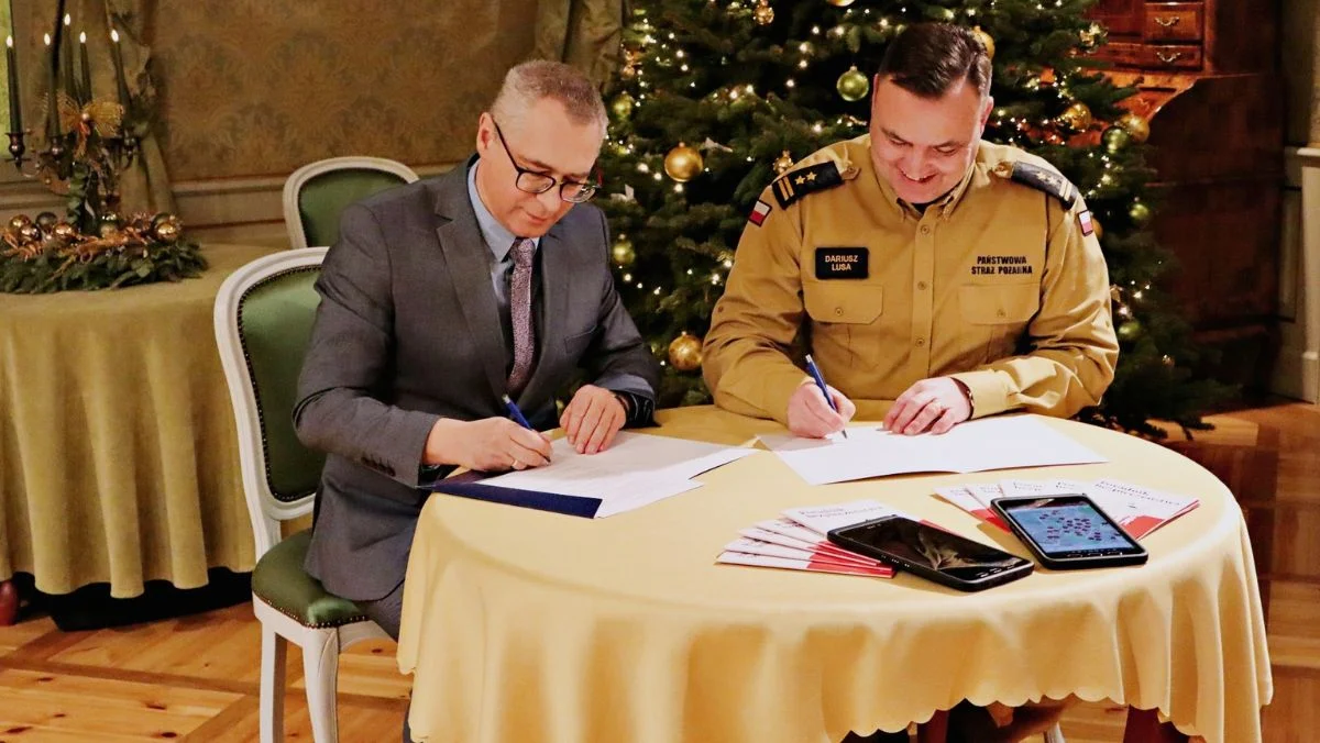 Pałac Saski podpisał porozumienie ze strażą pożarną. Celem jest zwiększenie bezpieczeństwa mieszkańców