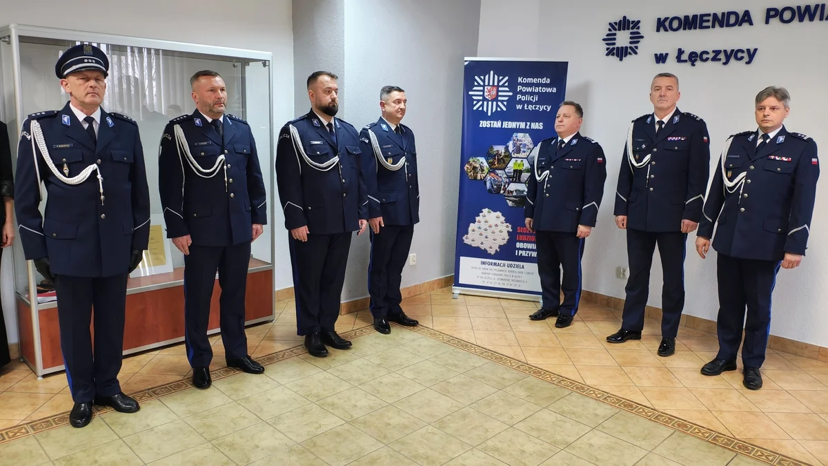 Duże zmiany w policji. Nowy komendant objął stanowisko (ZDJĘCIA)