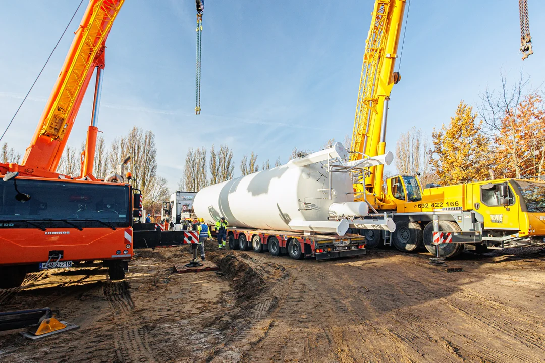 Takiej stacji jeszcze tutaj nie było. Ruszyła budowa