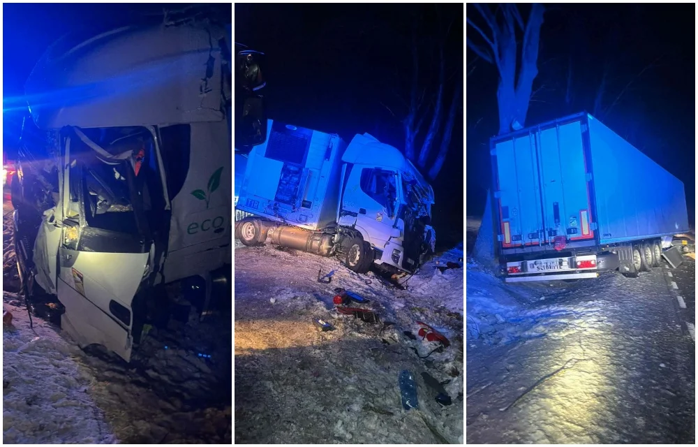 Groźne zdarzenie pod Płockiem. Uwaga, są utrudnienia! [ZDJĘCIA]