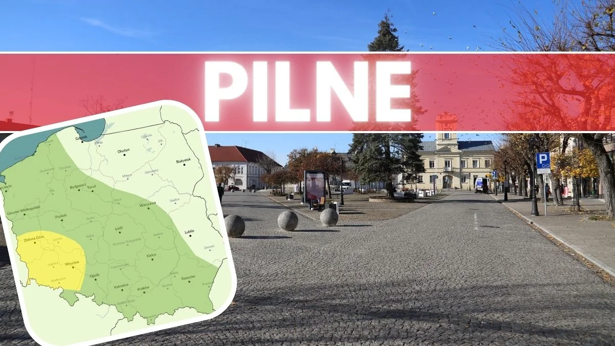 Komunikat dla mieszkańców woj. łódzkiego i części Polski. To może być groźne popołudnie