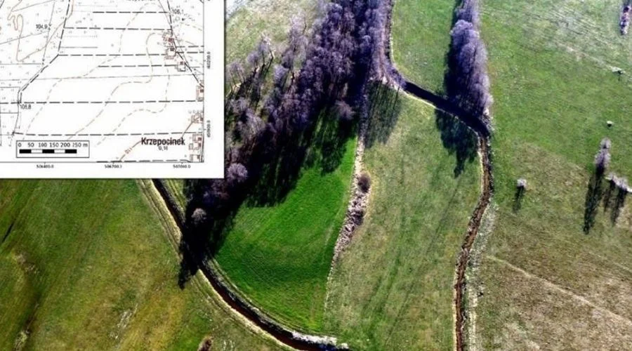 Dzisiaj to niepozorny teren. Dopiero niedawno odkryto, iż stał tu istotny obiekt