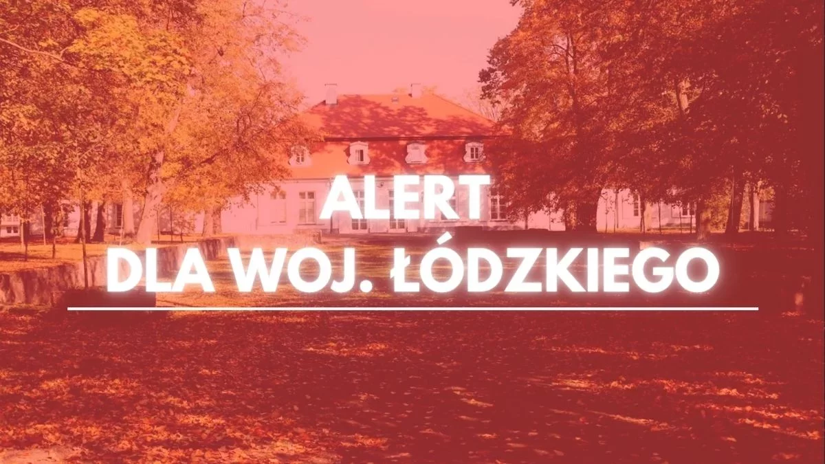 Zarządzanie Kryzysowe ostrzega całe woj. łódzkie. Zacznie się w nocy