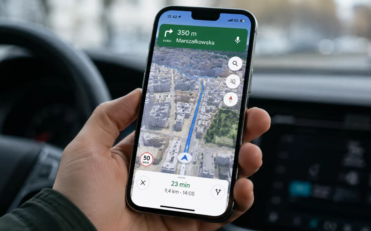 Mapy Google zmieniają się w pełne 3D. Co dostaną kierowcy?