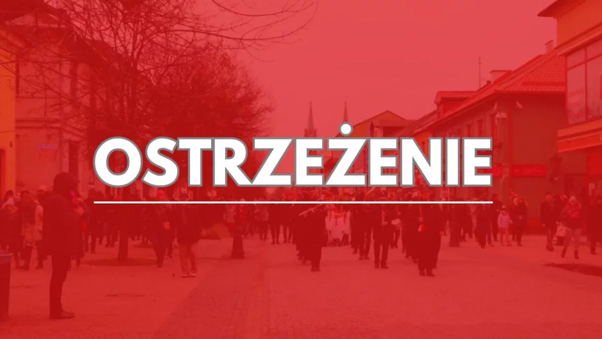 Zarządzanie Kryzysowe ostrzega mieszkańców. Alert dla całego woj. łódzkiego