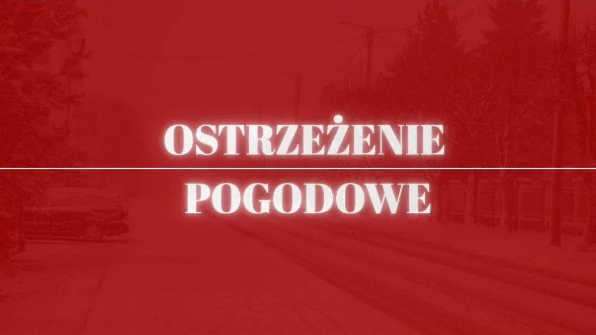 Alert Zarządzania Kryzysowego dla woj. łódzkiego. Już się zaczęło, potrwa kilka godzin