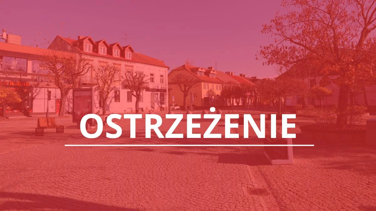 Alert Zarządzania Kryzysowego dla całego woj. łódzkiego. Zacznie się późnym wieczorem