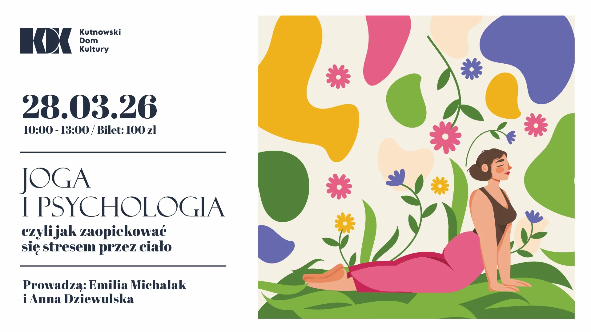 Jak poradzić sobie ze stresem? Wiosenne warsztaty jogi w Kutnie