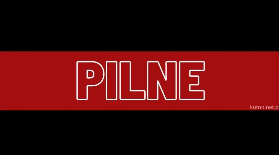 Ostrzeżenie dla woj. łódzkiego. Może być niebezpiecznie