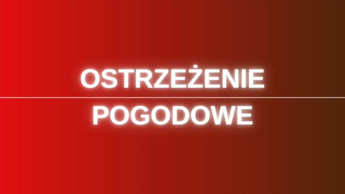 Zarządzanie Kryzysowe ostrzega przed nadchodzącymi godzinami. Alert obejmuje woj. łódzkie