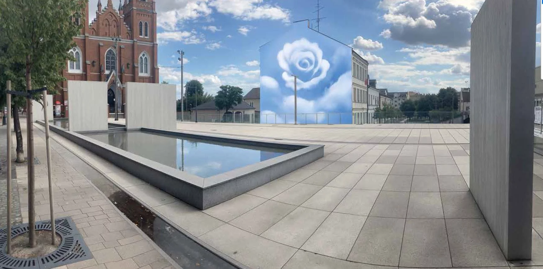 Kolejny mural ozdobi Kutno. Tym razem przy Placu Wolności