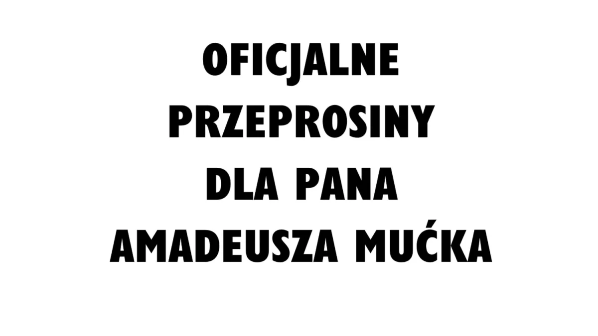 Przeprosiny