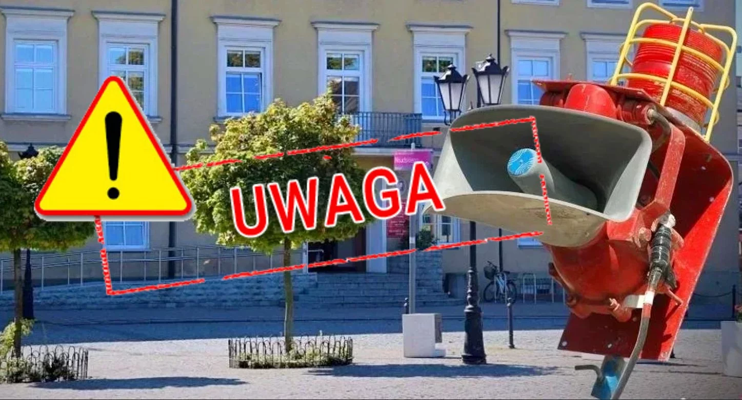 W mieście zawyją syreny. "Prosimy o zachowanie spokoju"