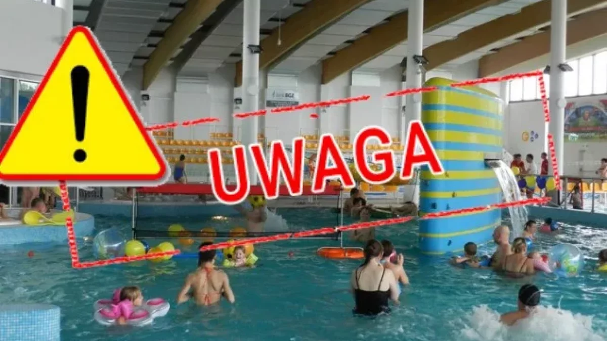Aquapark nieczynny przez trzy tygodnie. "Przepraszamy za utrudnienia i dziękujemy za wyrozumiałość"