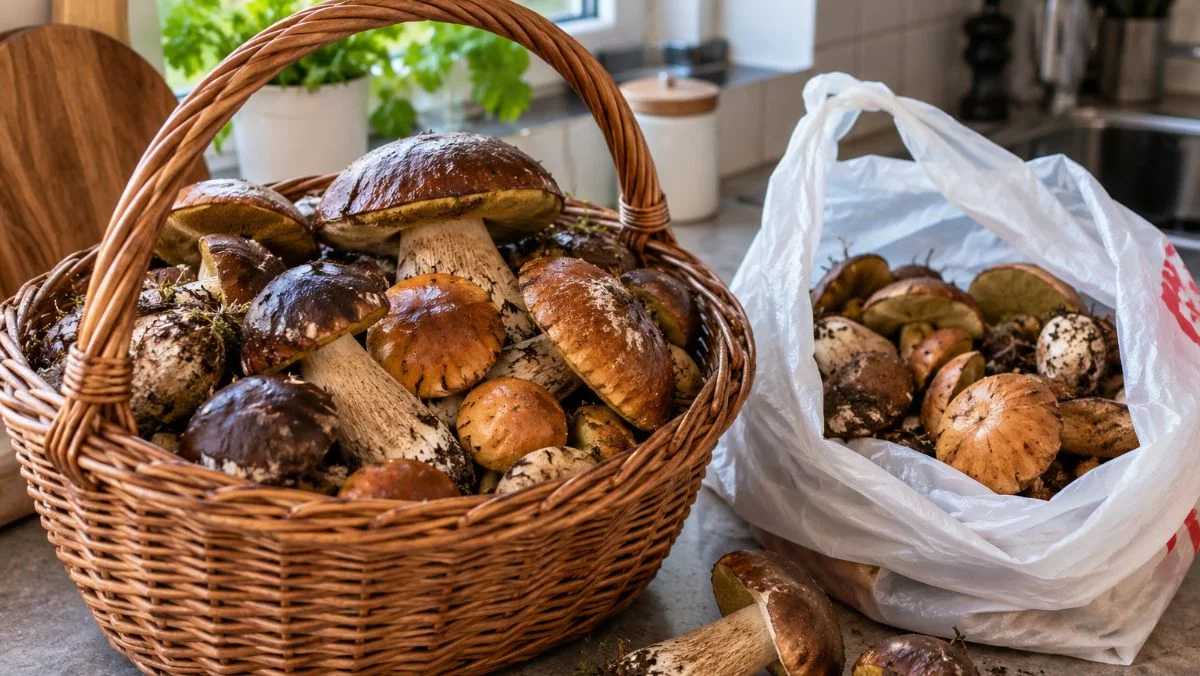 Zbierasz te grzyby w lesie? Nie każdy wie, co może się z nimi stać po przyniesieniu do domu
