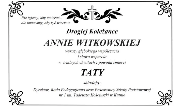 Kondolencje