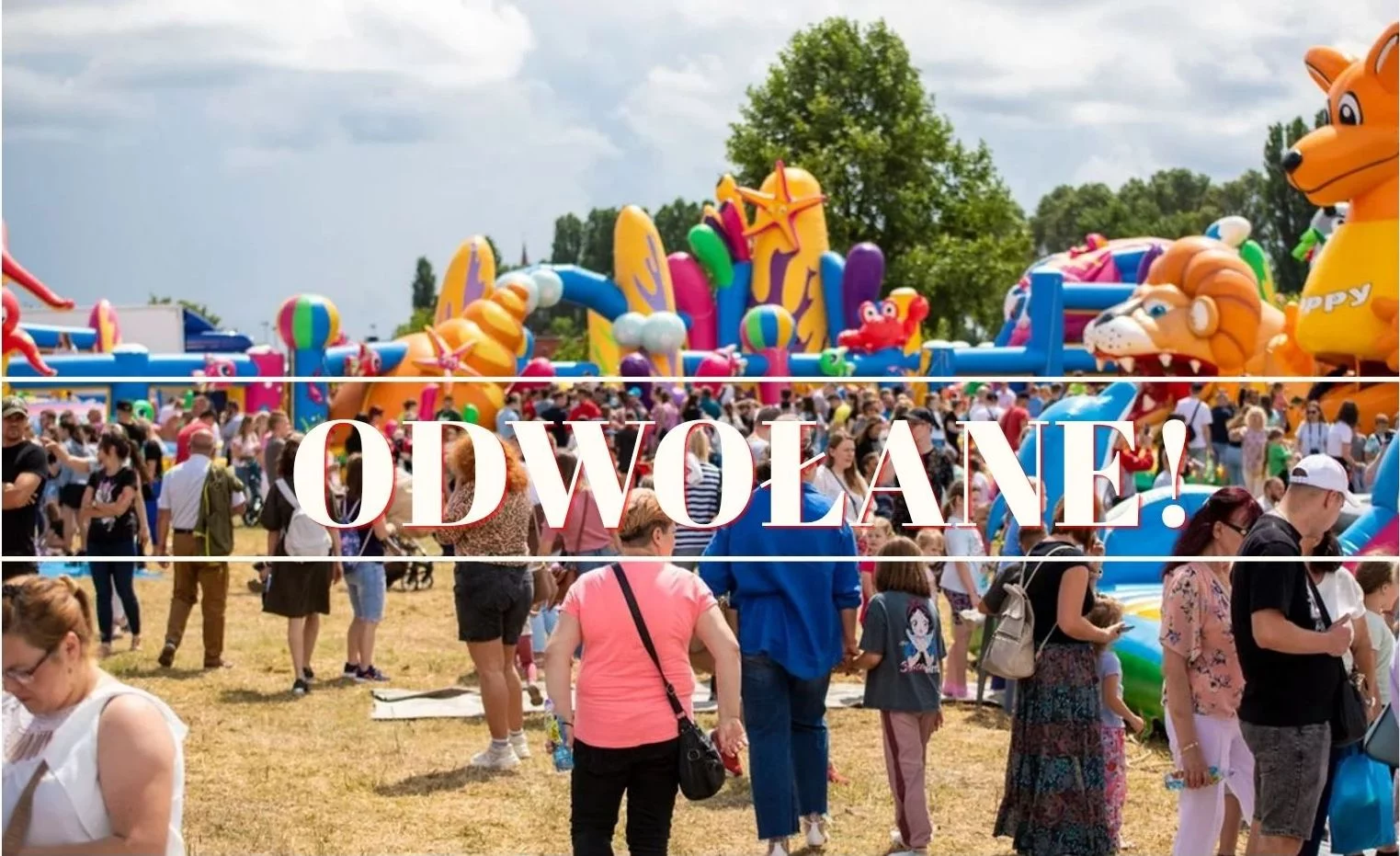 Odwołana impreza i złość rodziców. Wszystko przez pogodę?