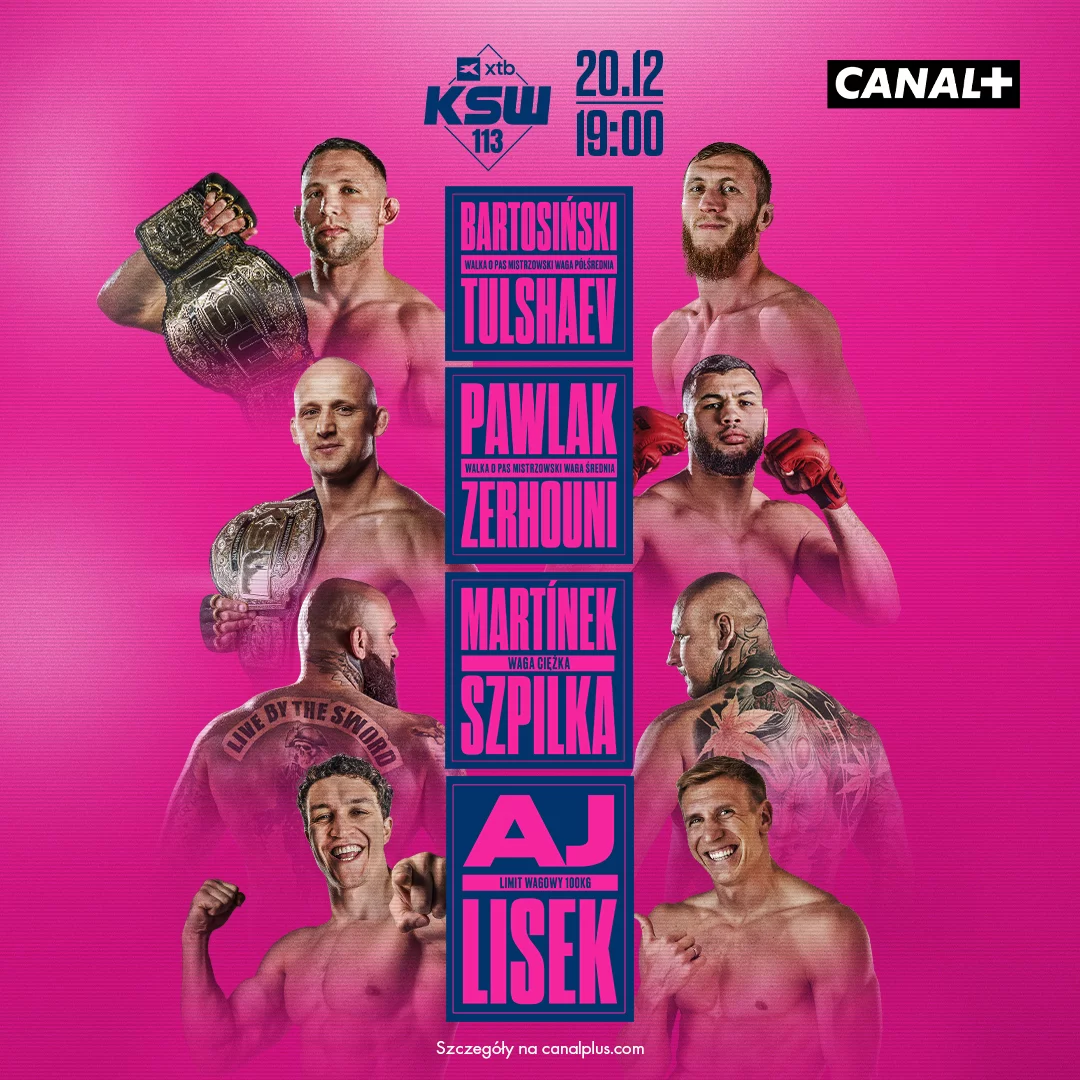 Wielkie emocje na XTB KSW 113! Łódzcy zawodnicy wciąż mistrzami!