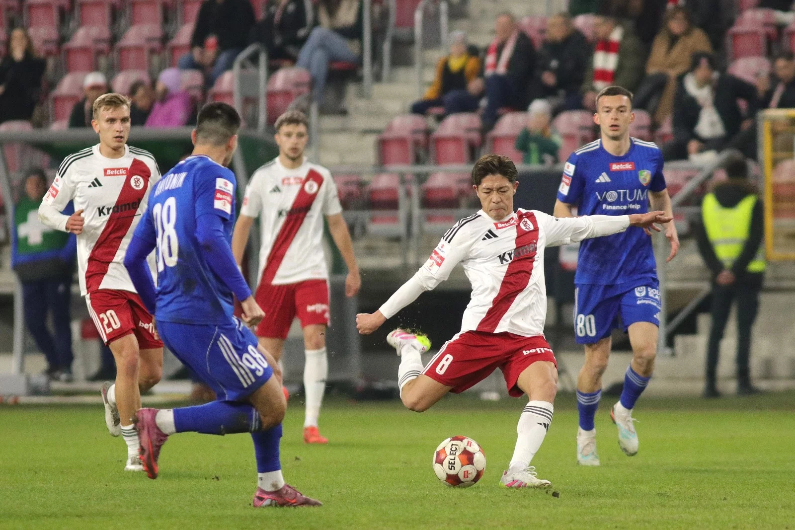 ŁKS przez cały czas bez wygranej na Stadionie Króla. Tylko remis z Miedzią