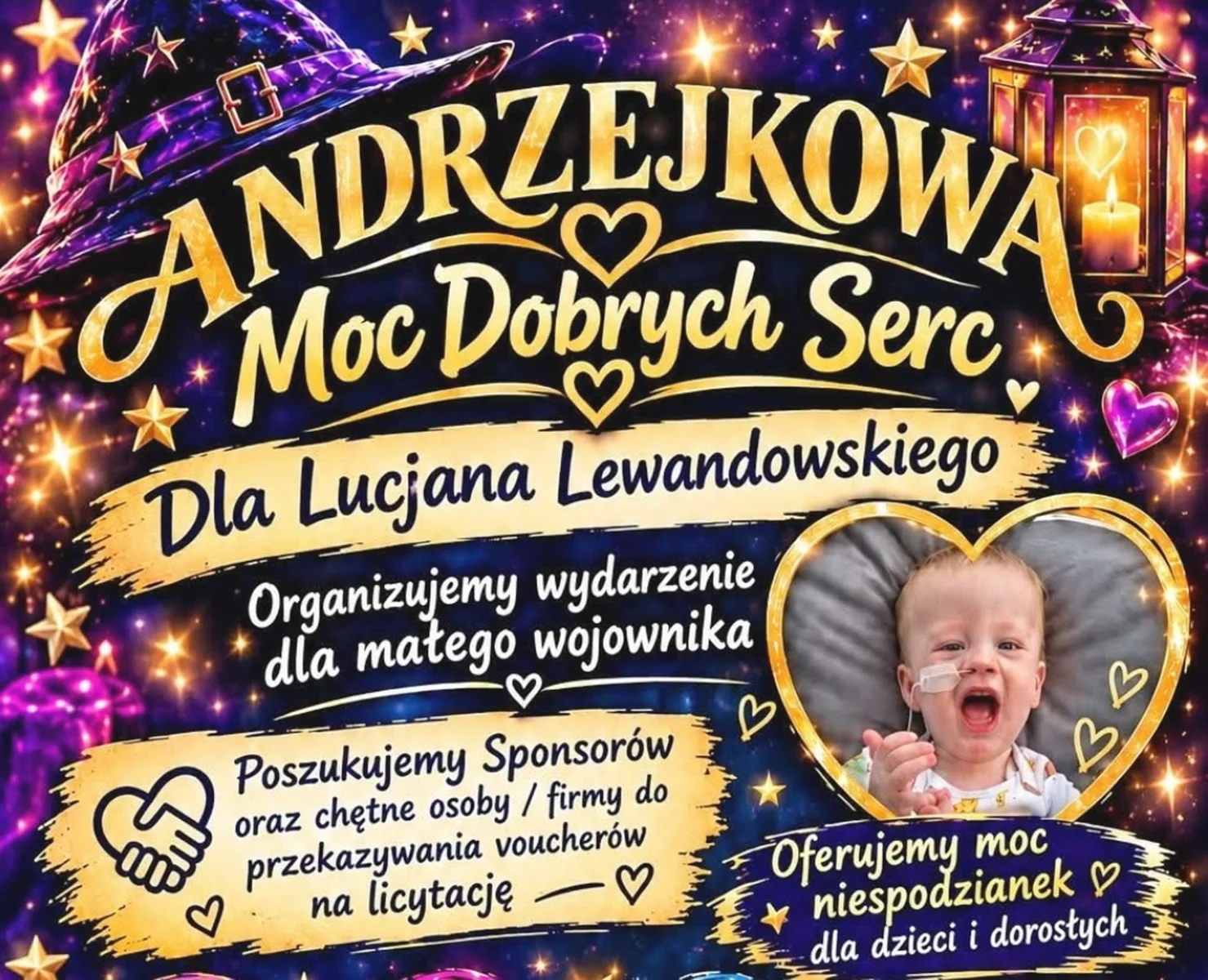 Gmina Pacyna. Chcą pokazać siłę dobrych serc. Wszystko, by pomóc 9-miesięcznemu Lucjanowi