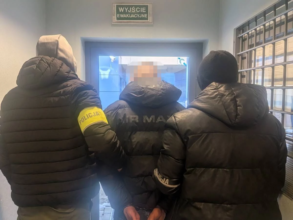 Ukradł alkohol, zaatakował ochroniarza. Mieszkaniec powiatu w rękach policji