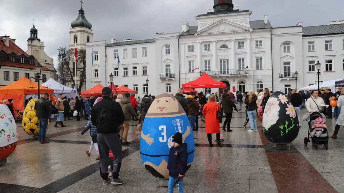 Wielkanocna atrakcja wraca do centrum Płocka. Zostały mniej niż dwa tygodnie