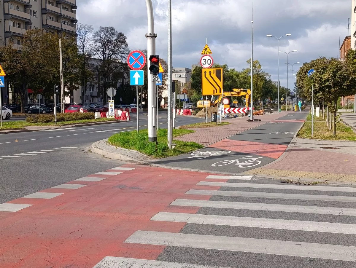 Al. Jachowicza w Płocku przez cały czas zamknięta. Do kiedy?