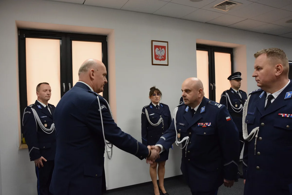 Zastępca komendanta pożegnał się z Płockiem. Przenosiny do innego miasta