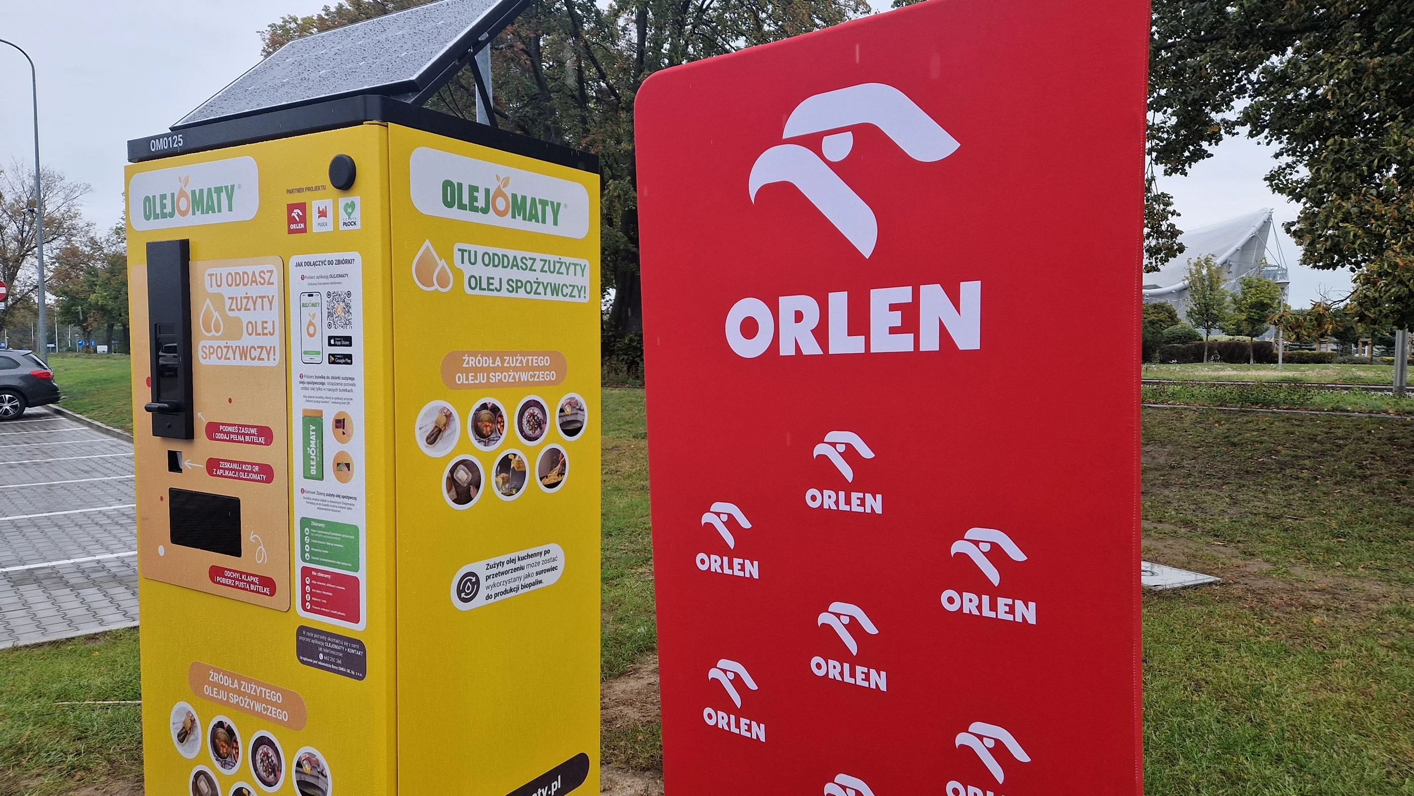 Olejomat na stacji ORLEN w Płocku już czynny! [WIDEO]