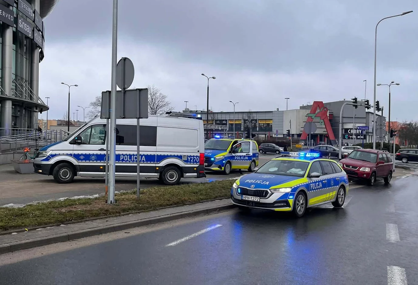 Potrącenie rowerzysty na Podolszycach. Starszy mężczyzna w szpitalu