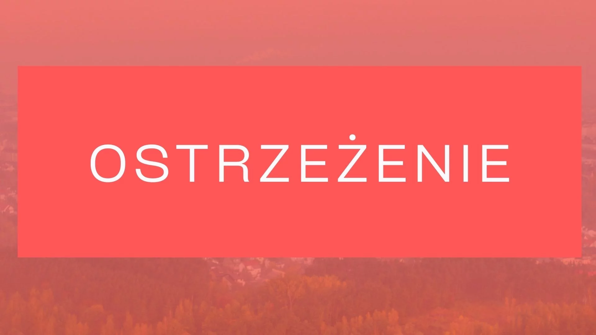 Urząd marszałkowski ostrzega: jakość powietrza może gwałtownie spaść. Wydano zalecenia dla mieszkańców
