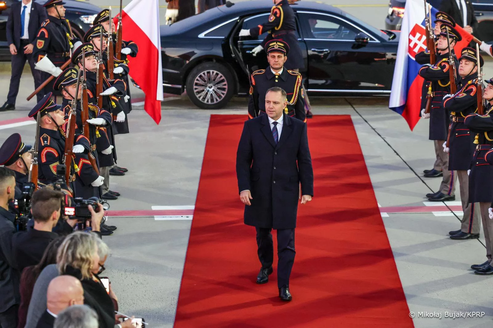 Karol Nawrocki w powiecie płockim. Upamiętni "Słonego"