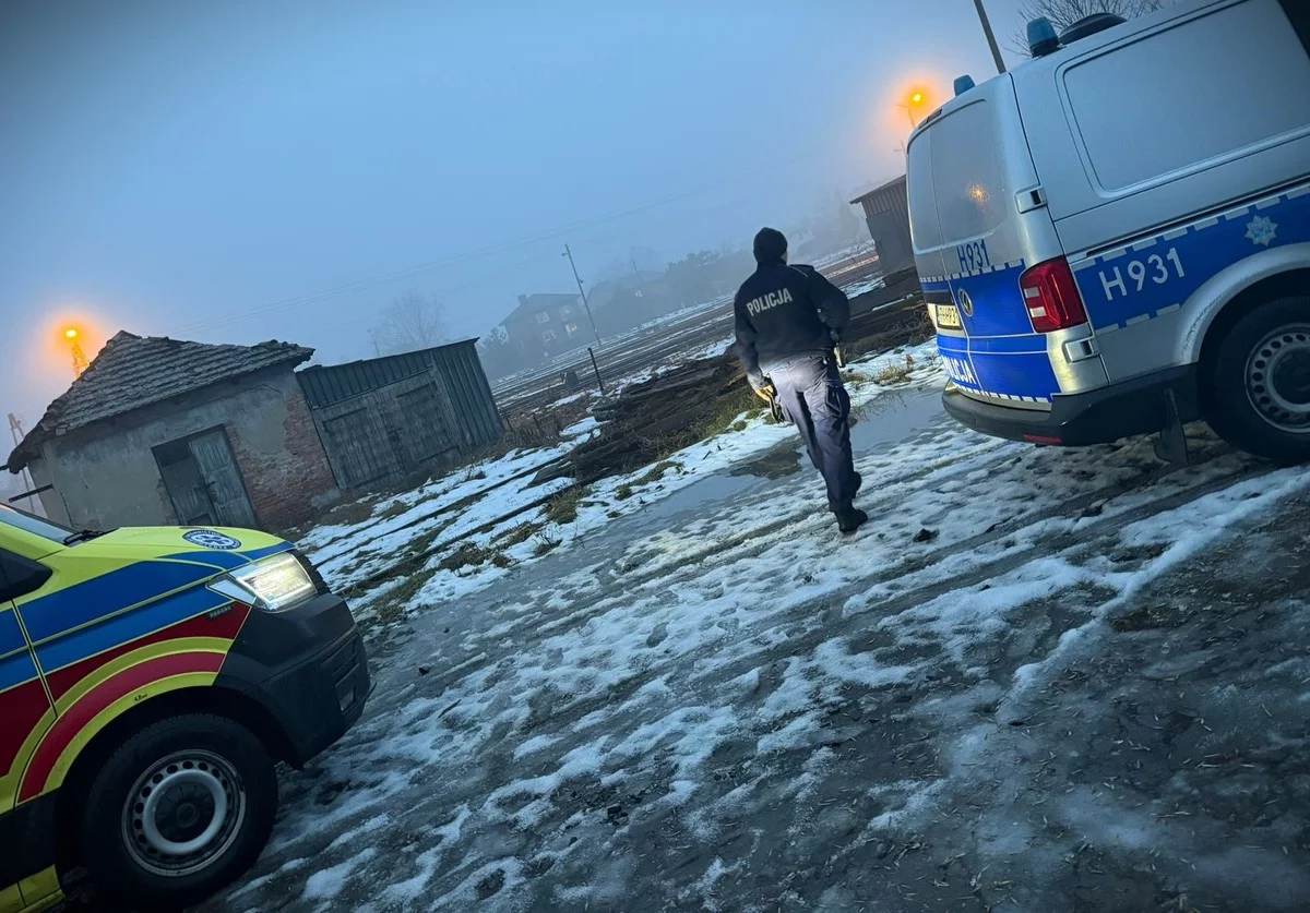 Dramatyczna interwencja. Wychłodzony 66-latek trafił do szpitala