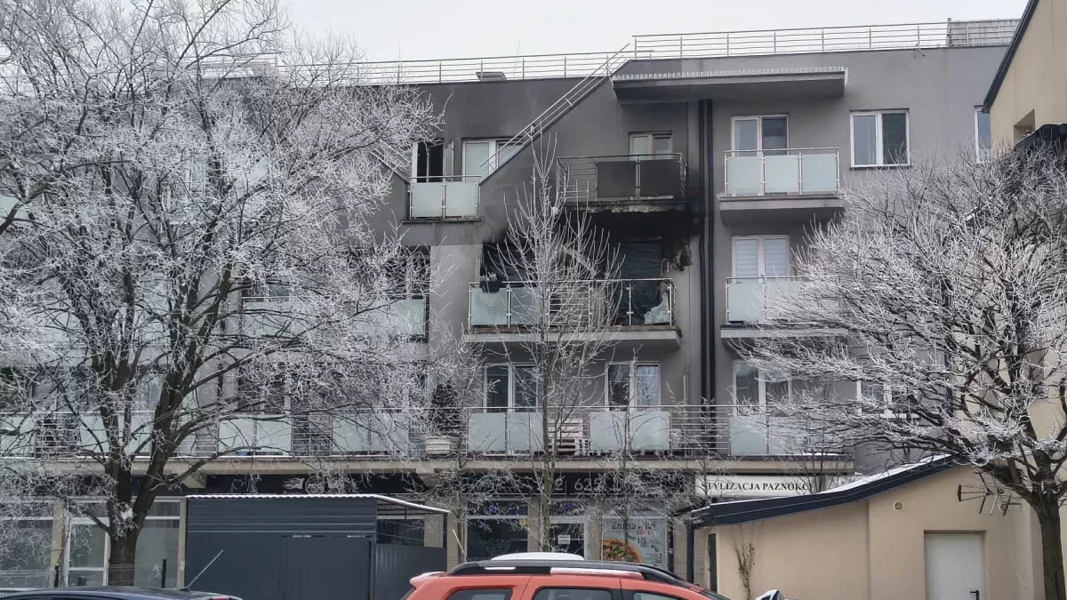 Pożar mieszkania z tragicznym finałem. Nie żyje mama dwójki dzieci