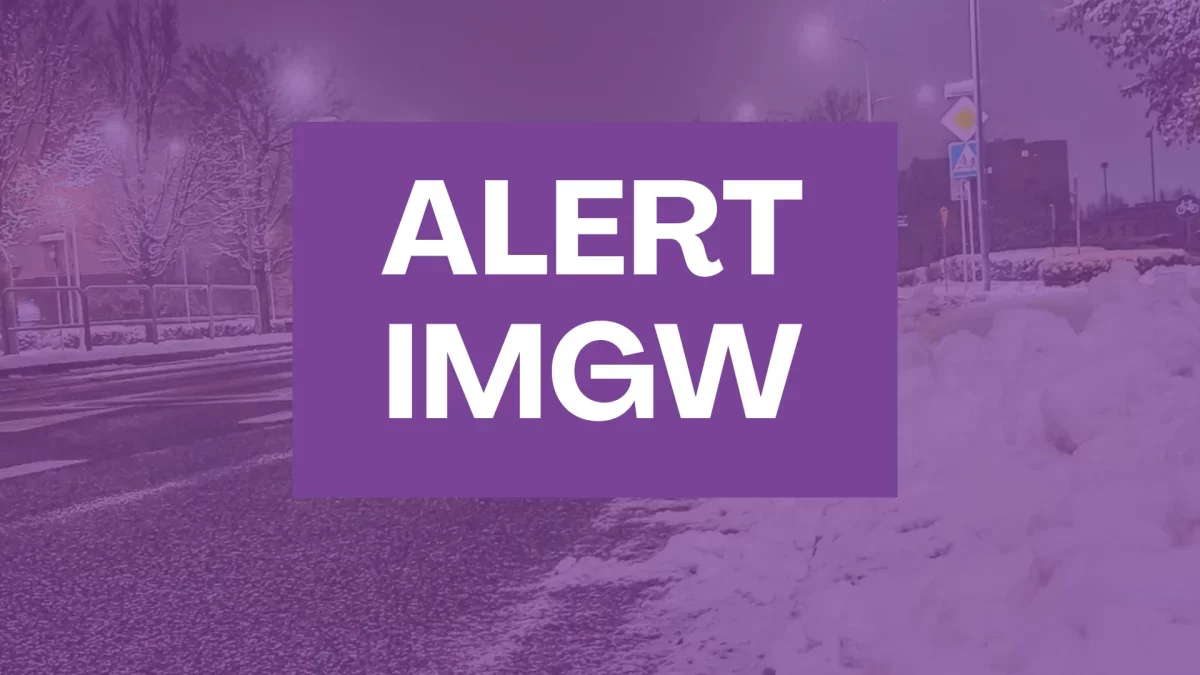 Alert IMGW dla całego Mazowsza. Chodzi o najbliższą noc i poranek