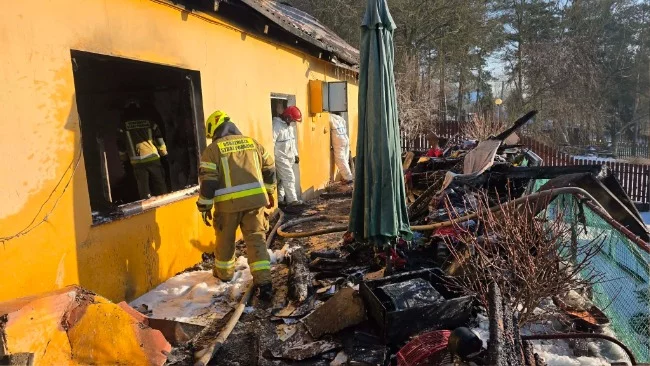 Najpierw walka o zdrowie, potem pożar. Dramat rodziny z naszego regionu
