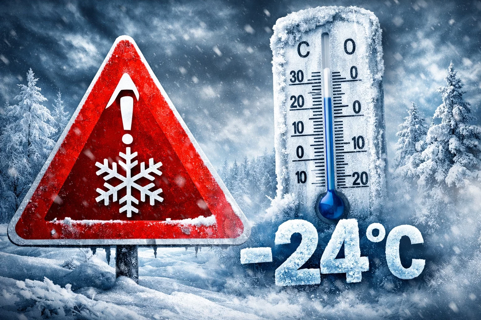 To będą jedne z najzimniejszych dni tej zimy. IMGW ostrzega Mazowsze!