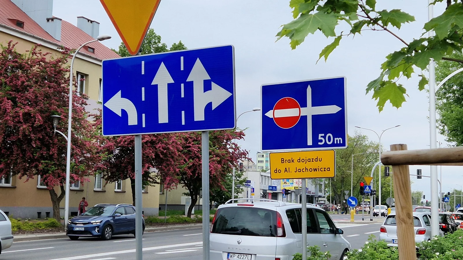 Ogromne zmiany w ruchu w centrum miasta. - To był prawdziwy chaos