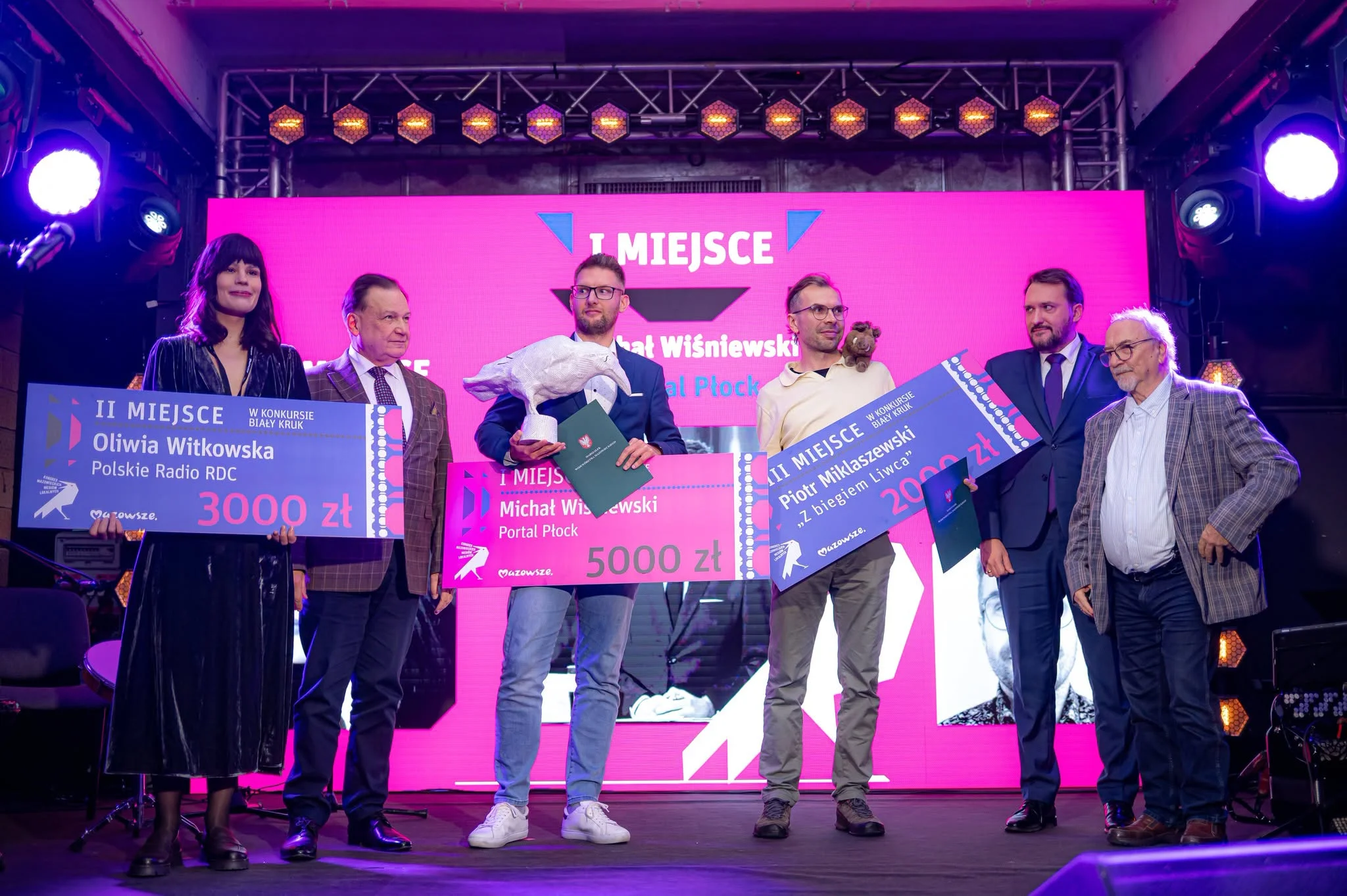Dziennikarz Portalu Płock z ogromnym wyróżnieniem! Otrzymał "Białego Kruka"