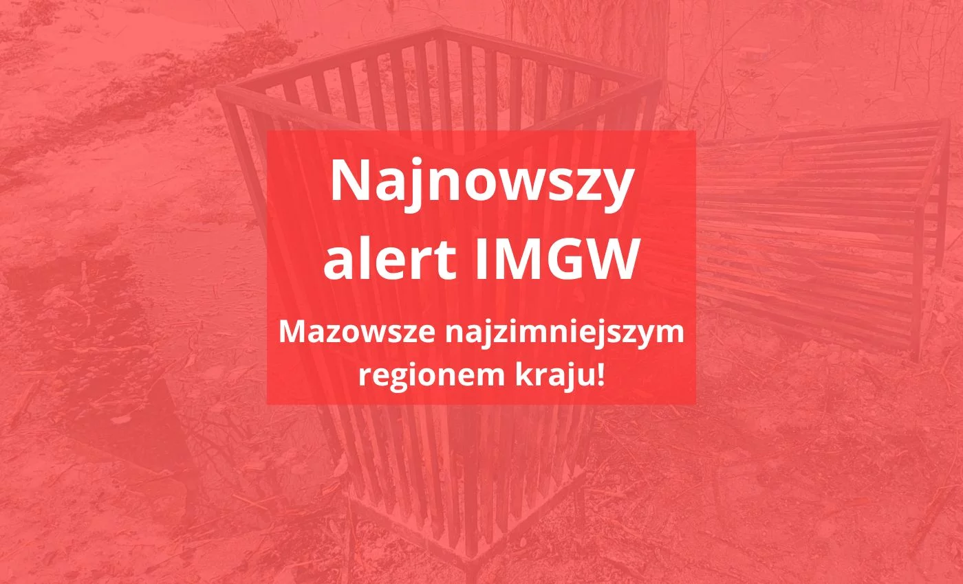 Najnowsze ostrzeżenie IMGW. Mazowsze najzimniejszym regionem w kraju