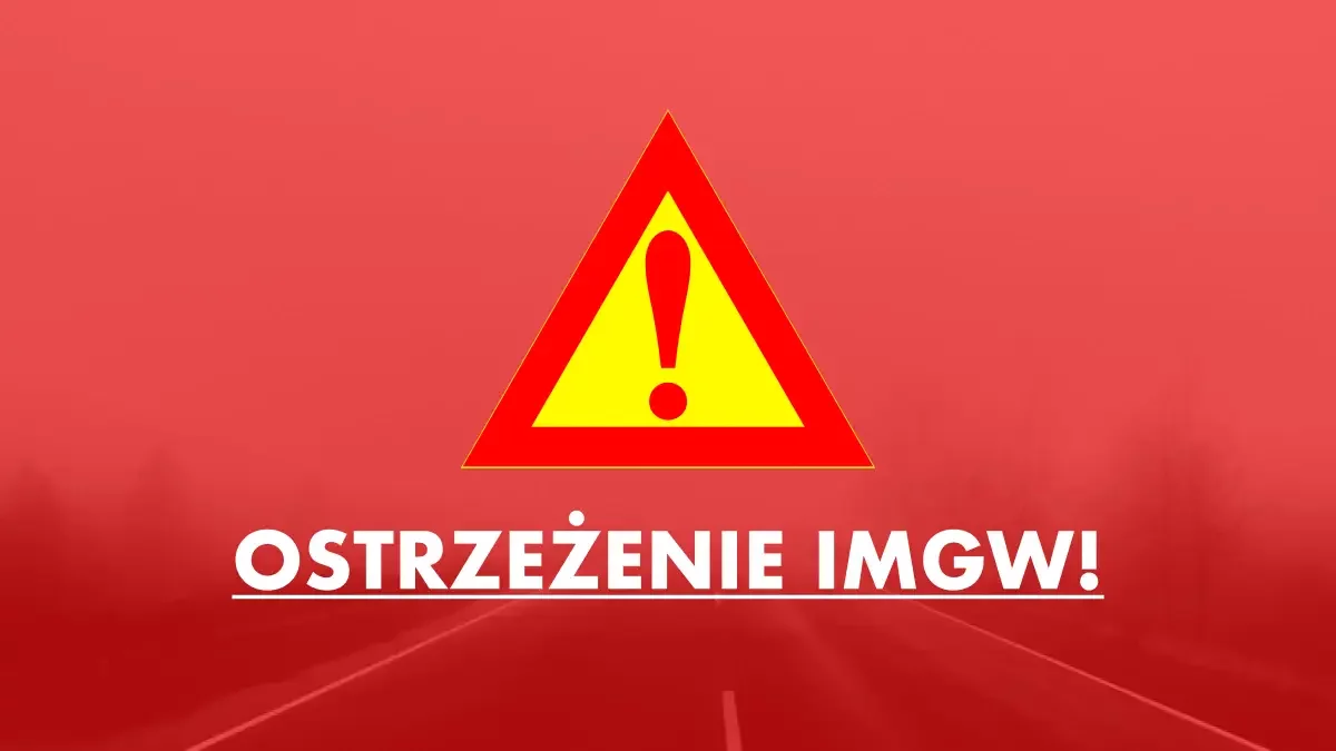 Alert IMGW dla Mazowsza. Trudne warunki choćby do niedzieli!
