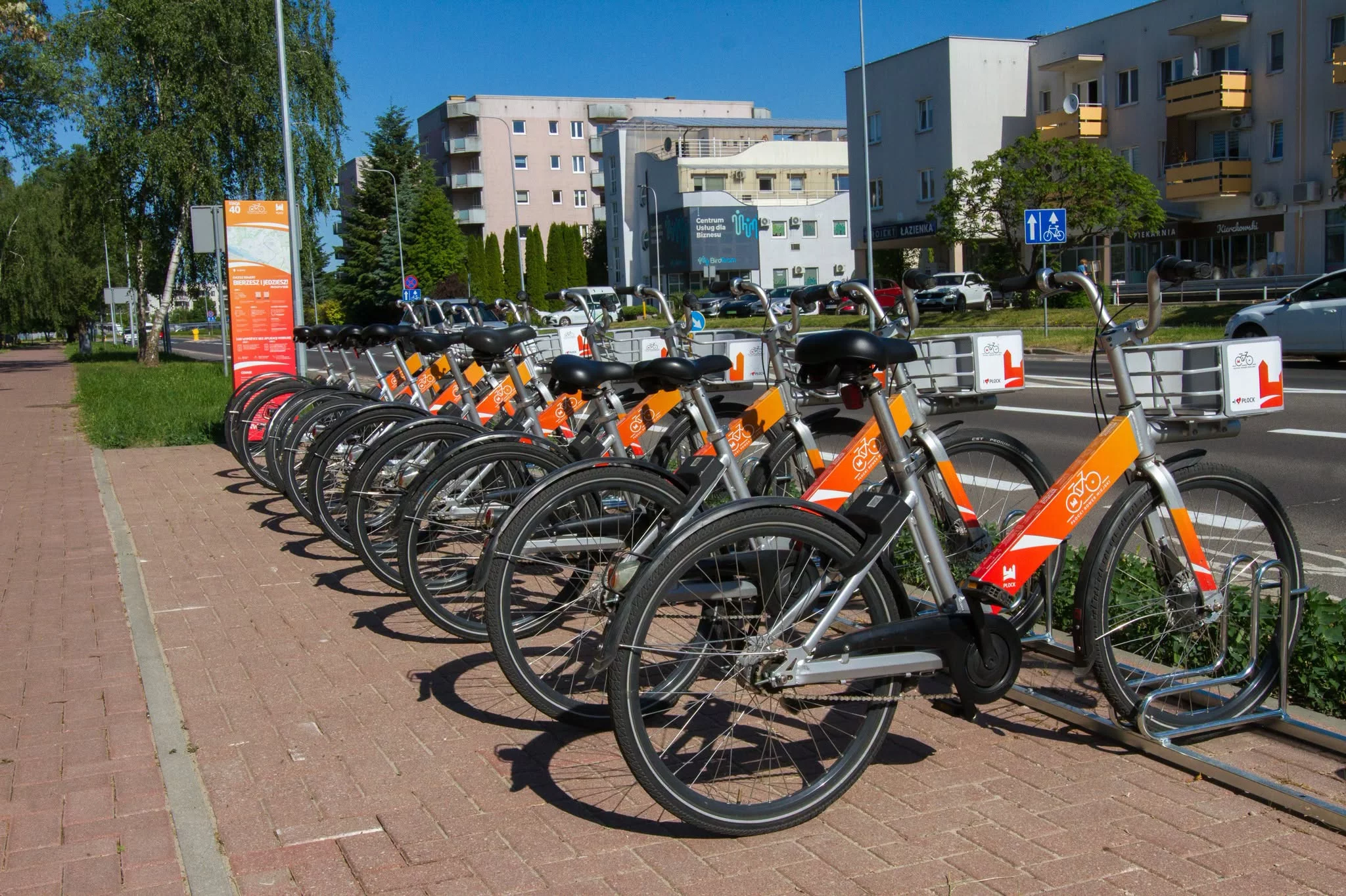 Już 500 rowerów miejskich w Płocku. Powstało 10 nowych stacji