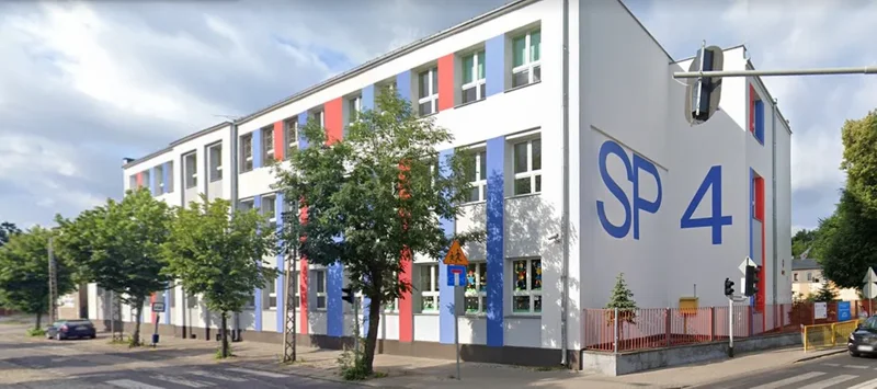 Obrazek do pytania - W jakiej dzielnicy Zgierza znajduje się SP nr 4?