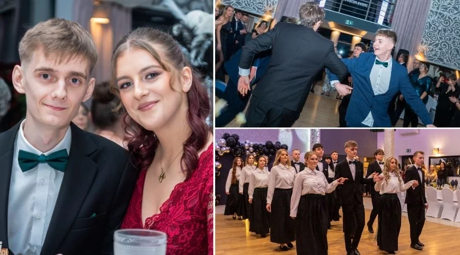 Studniówka ZSP 6 w Piotrkowie. Tak bawili się 100 dni przed maturą [ZDJĘCIA]