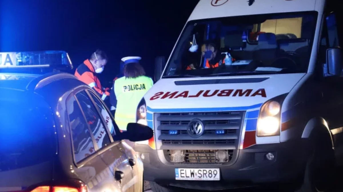 Ukrainiec po pijaku rozbił się w Piotrkowie