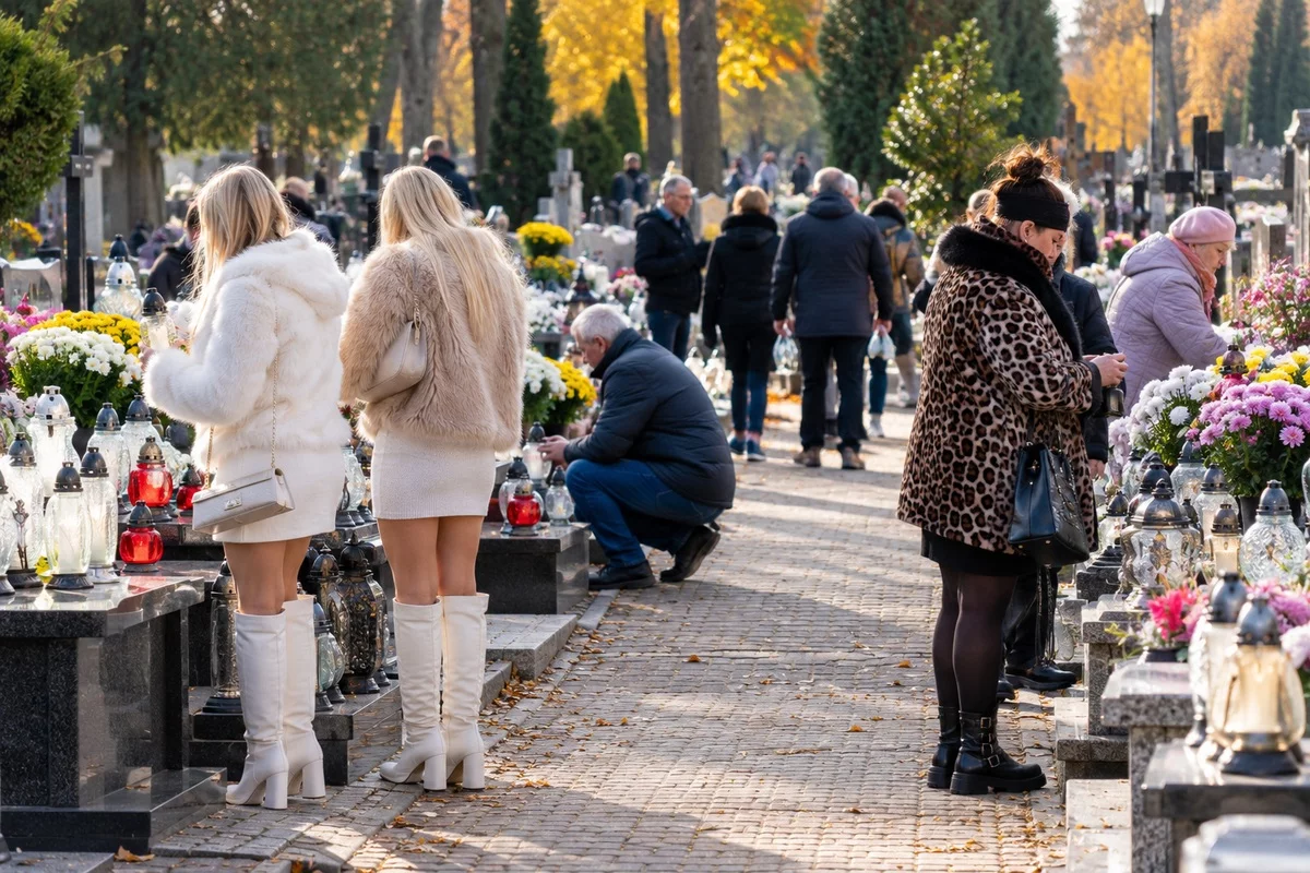 Pokazali prawdziwy hit na Wszystkich Świętych. Nie chodzi o białe kozaki
